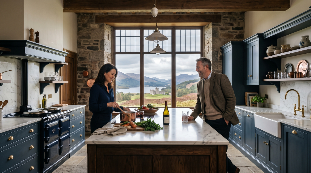 Estate Kitchen Transformations: The Gold Standard of Highland Living